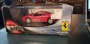 100% HOT WHEELS FERRARI 360 MODENA!!! 1/43RD SCALE!!! IN HARD CASE!!! 25720 - Picture 1 of 6