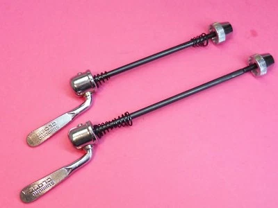 Shimano Road / Classic ( 100 / 130 ) quick release skewer leverset - NOS bicycle - Image 1 of 3