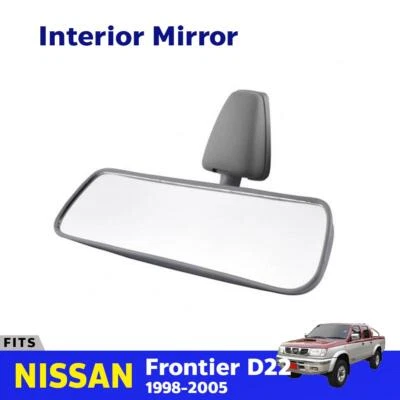 Interior Mirror Inner Rear View Fits Nissan Frontier D22 Pickup UTE 1999-06 E12 - Image 1 of 4