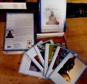 BUDDHA DISCOVERING DECK - 53 CARTE CON LIBRO - TESTO IN INGLESE - Imagen 1 de 2