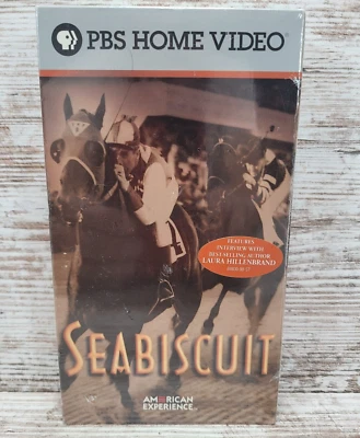 Seabiscuit 2003 VHS Warner Brothers PBS Home Video Horse History New & Sealed - Imagem 1 de 4