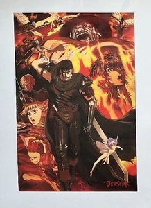 Berserk Manga Anime Series 11.75x17.5 Rolled Canvas Wall Art Poster Print Guts - Picture 1 of 3