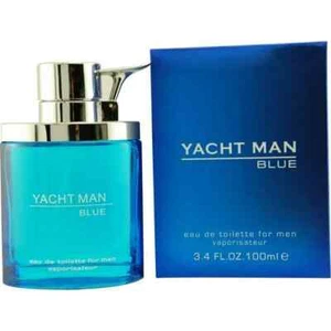 yacht man blue 3.4 spray myrurgia oz men edt de cologne eau-de-toilette ounce - Picture 1 of 1