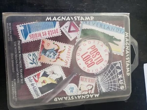 1993 Magna Stamp Magnetic Posto Loco Set of 10 rubber stamps - Picture 1 of 2