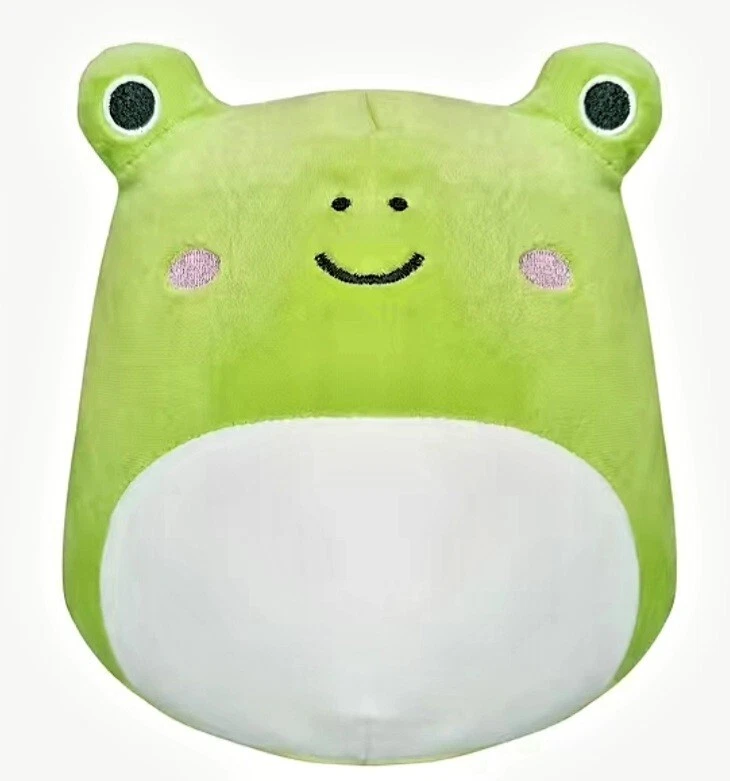 Frog Plush Toy Squishee Toy 20cm Green White New Animal Plush - Image 1 of 1