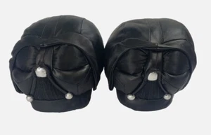 Darth Vader Star Wars Slippers Child Size Small Black - Picture 1 of 3