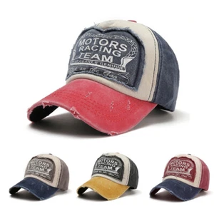 Berretto Snapback Motors Racing Team Berretti Baseball Stile Americano Cotone Hip Hop - Foto 1 di 8
