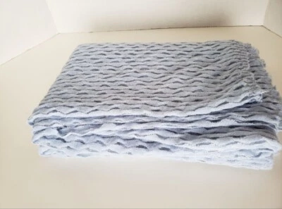 Polyester Fabric Sewing Quilting Clothing New Light Blue 50" X 72.5" - Image 1 of 2