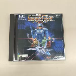 Image Fight PCEngine HuCard PCE Manual en Caja Probado Funcionando 1990 Importación Japón - Imagen 1 de 4