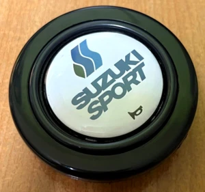 SUZUKI SPORT OLD LOGO JDM Horn Button for SPARCO OMP NARDI steering wheel - Picture 1 of 4