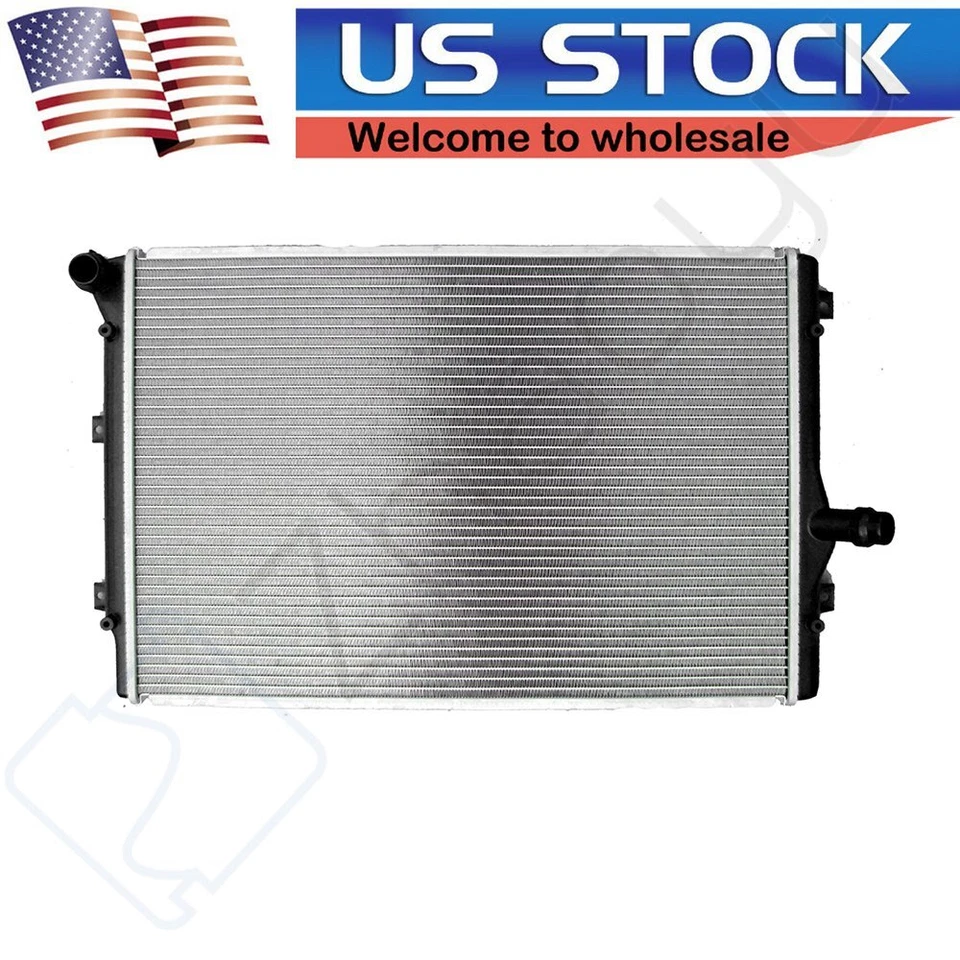 2822 Aluminum Radiator Fits 2004-2006 2007 2008 Audi A3 Quattro 2009 Audi TT Foto 1 de 3