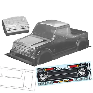 1/10 RC Crawler Sumo Clear Transparent Body Shell WB 313mm for SCX10 - Picture 1 of 2