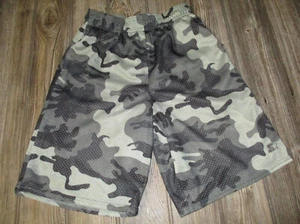 Starter Athletic Basketball Shorts Pockets Gray Camo Boys Size Large 10/12 - Picture 1 of 9