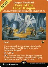 MTG Adventures in the Forgotten Realms Showcase Cave of the Frost Dragon NM