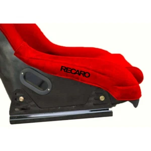 RECARO Full Bucket Seat Side Protector red black logo x2setsPrevent tearing - Picture 1 of 13