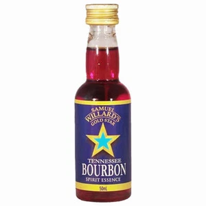Samuel Willards Gold Star Tennessee Bourbon 50 ml Essence Makes 2,25 L Home Brew - Imagen 1 de 3