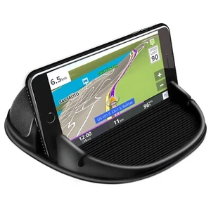 Loncaster Car Phone Holder Mount Silicone Pad Mat for Various Phone - Black - Picture 1 of 10