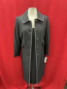 ALBERT NIPON DRESS SUIT/NEW WITH TAG/RETAIL$280/SIZE 16/LINED /LENGTH39" /BLACK - Picture 1 of 4
