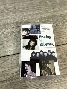 HEARING IS BELIEVING PROMO CASSETTE King of Fools (Live) Dwight Yoakam - Picture 1 of 8