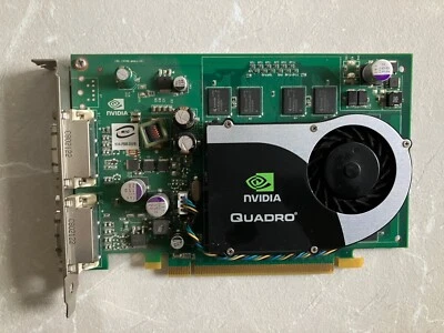 Scheda Video NVIDIA QUADRO FX 570 256MB 0WX397 2 Porte DVI. - Immagine 1 di 3