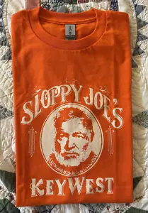 Sloppy Joe's Key West Youth Medium short sleeve orange t-shirt, 100% cotton, New - Picture 1 of 6