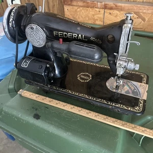 Vintage Federal Model 705 Classic Sewing Machine Parts Only * Not Tested - Picture 1 of 15