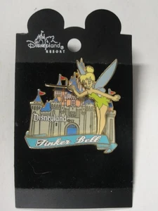 Double Layer Disneyland Resort Sammlerstück Tinker Bell Pin Schloss - Bild 1 von 4