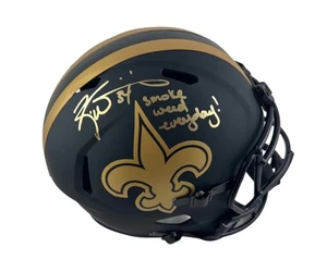Ricky Williams New Orleans Saints Signed Autograph Full-Size Eclipse Helmet COA - Picture 1 of 2