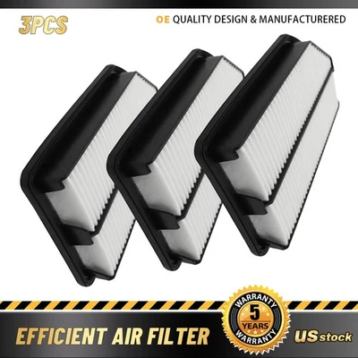 3x Engine Air Filter for Honda Odyssey 2011 2012 2013 2014 2015 2016 2017 3.5L - Image 1 of 4