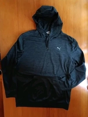 Sudadera con Capucha Puma Manga Larga Rendimiento Atlético Carbón Para Hombre Talla XL Foto 1 de 4