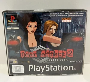 FEAR EFFECT 2 RETRO HELIX SONY PS1 USATO PAL COMPLETO 2001 CD OTTIMI - Picture 1 of 17