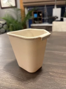 Tazas esquineras de utensilios beige Rubbermaid vintage años 70 para estante de secado de platos #2913 - Imagen 1 de 10