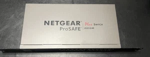 NETGEAR PRO SAFE PLUS SWICHT JGS524E — 24-Port Gigabit Ethernet Plus Switch - Picture 1 of 4