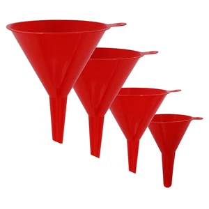 Kongnai 4 Pieces Plastic Funnel Set for Kitchen and Automotive Use, Mini, Small, - Picture 1 of 7
