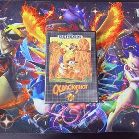 Quackshot Starring Donald Duck Sega Genesis Game Cartridge + Case - Free Ship!
