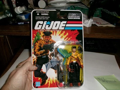 GI JOE Club 2013 exclusivo 3 3/4 " -"Naufragio" - Nuevo en paquete Foto 1 de 2