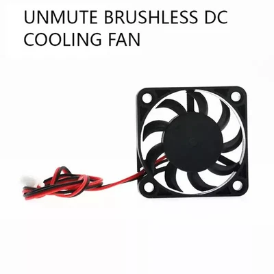 Unmute Brushless DC Cooling Fan 7 Blade 40 x 40 x 7mm 4007 USB 3.7V 5V 9V 12V - Image 1 of 4
