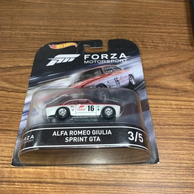 Hot Wheels Forza Motorsports Alfa Romeo Giulia Sprint GTA 3/5 Foto 1 de 4