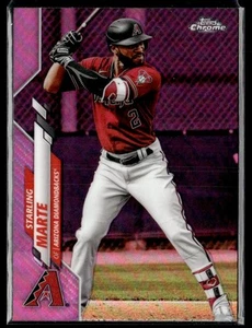 2020 Topps Chrome Update #U-3 Starling Marte Pink - Picture 1 of 2
