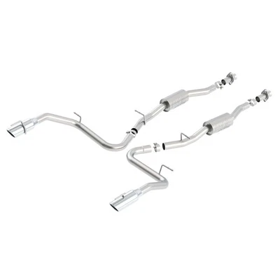 Borla 140446 ATAK Cat Back Exhaust for 1999-2004 Ford Mustang Cobra 4.6L 5.4L V8 - Image 1 of 4