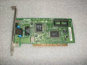 SCHEDA RETE D-LINK DFE-530-TX Rev-A1 PCI ETHERNET 10/100 MBS - Foto 1 di 1