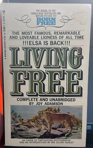 Living Free ELSA The Lioness, Joy Adamson, 1966, With Photos - Picture 1 of 2