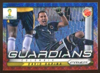 DAVID OSPINA 2014 Panini Prizm 1st World Cup #25 Guardians Blue White Red WAVE - Image 1 of 3