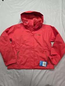NEW Columbia Women’s Hikebound Short Jacket Omni-Tech Waterproof Pink Size XS - Picture 1 of 10
