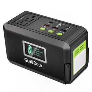 Portable Power Station, 88Wh Generator, Power Bank, Type-C, LED Flashlight - Picture 1 of 8