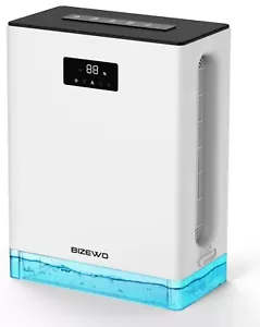 DEHUMIDIFIR BIZEWO for Home 7 Colors LED Light 101oz Water Tank 950 sf / DH-CS09 - Picture 1 of 2