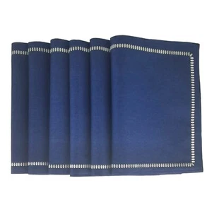 Placemats Set of 6 for Dining Table Cloth Placemats with Embroidery Table Mat... - Picture 1 of 6