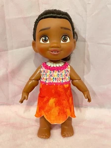 "Muñeca Disney Baby Moana 12"" hablando riéndose Jakks Pacific extremidades móviles" - Imagen 1 de 9