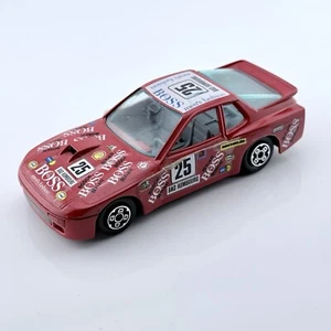 BBURAGO Porsche  924 Turbo Boss / Red colour / Scale 1:43 / Burago - Picture 1 of 13