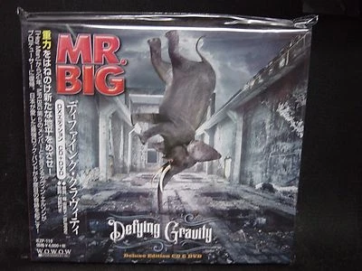 MR. BIG Defying Gravity + 1 JAPAN CD + DVD (DELUXE EDITION) Talas Racer X D.Roth - Image 1 of 2